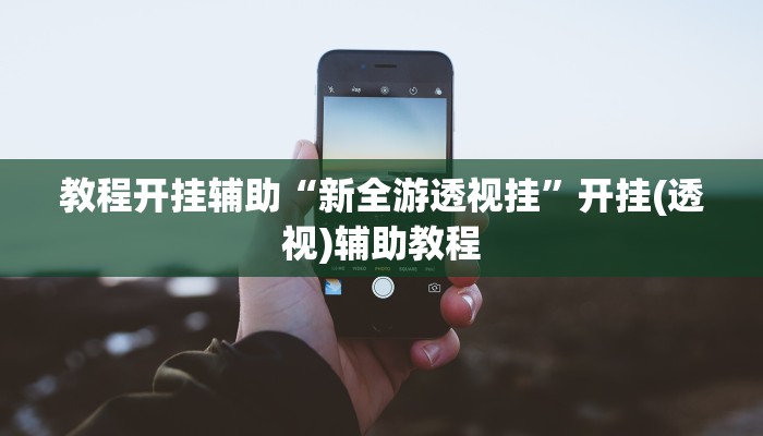 教程开挂辅助“新全游透视挂”开挂(透视)辅助教程