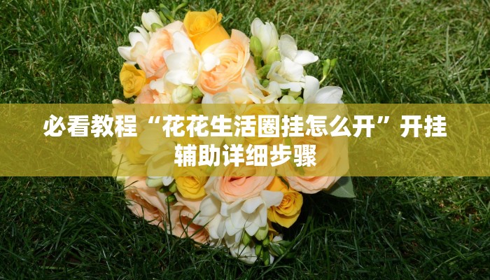 必看教程“花花生活圈挂怎么开”开挂辅助详细步骤
