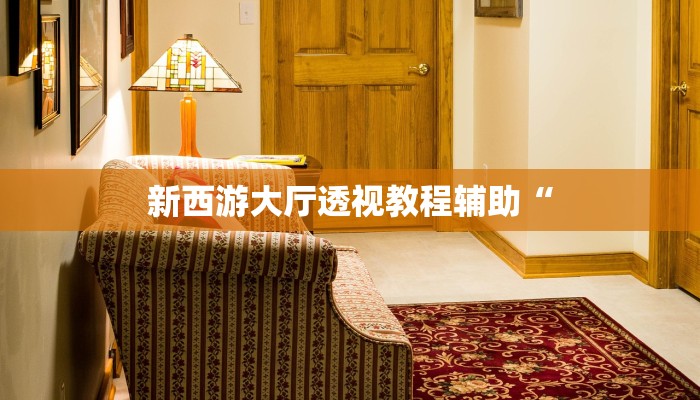 新西游大厅透视教程辅助“