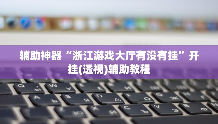 辅助神器“浙江游戏大厅有没有挂”开挂(透视)辅助教程